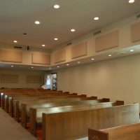 Church with acoustic design